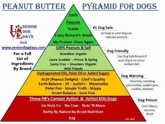 which peanut butter is safe for dogs